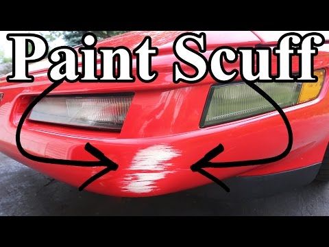 How to Remove Paint Scuffs On Your Car (Paint Transfer)