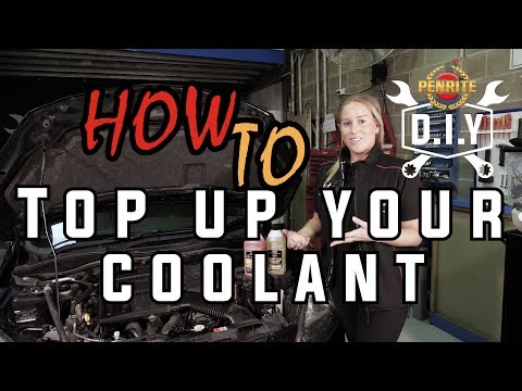 Penrite DIY How to Top Up Your Coolant