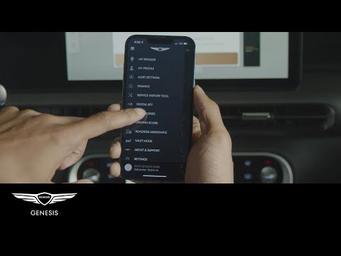 Create Your Digital Key | Genesis GV60 | How-To | Genesis USA