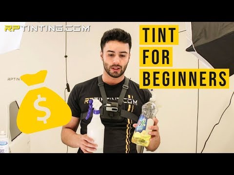 WINDOW TINTING: HOW TO TINT WINDOWS (FOR BEGINNERS)