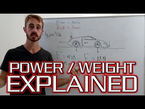 Power to Weight Ratio - Is it all that affects acceleration?