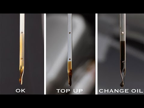 How To Check Dipstick &amp; Engine Oil - EASY