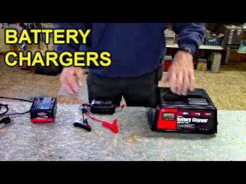 Battery Chargers – Recharge Slow at Low Amps, Fast at High Amps