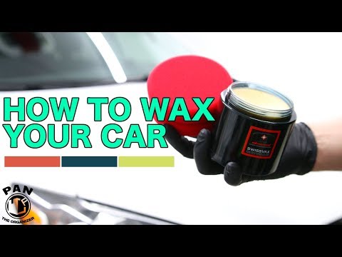 HOW TO WAX YOUR CAR !!
