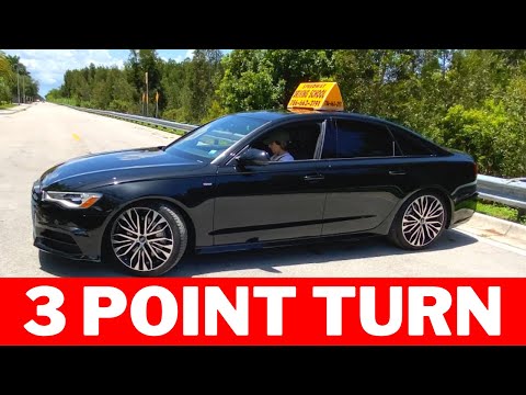 HOW TO DO A THREE POINT TURN (Follow these easy steps to pass the Road Test)