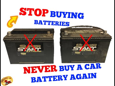 How To RENEW CAR &amp; TRUCK Batteries at Home &amp; SAVE BIG MONEY DO THIS ONE https://youtu.be/VYtkn-N_p4s