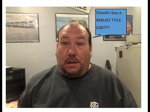 Should I buy a rebuilt title vehicle? And what is the difference between &quot;rebuilt&quot; and &quot;salvage&quot;?