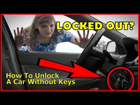 How to unlock a car door without keys, the easy way.