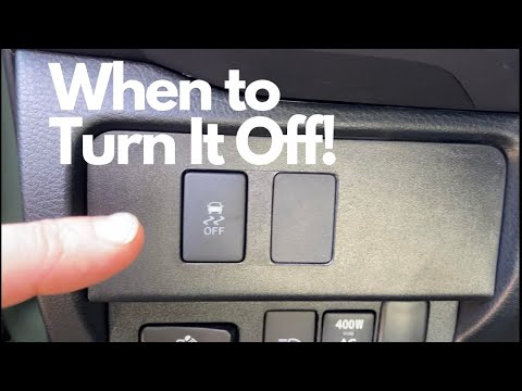 Traction Control Button and Traction Control Off Button - How &amp; When to Use