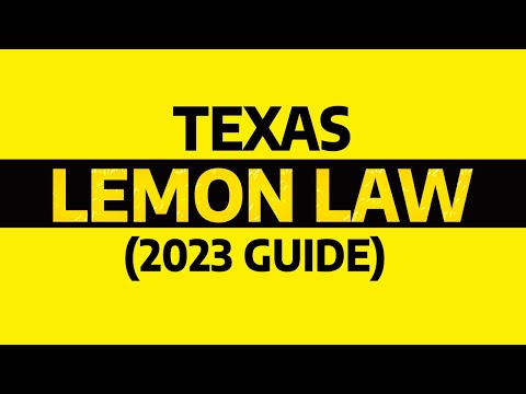 What is Texas Lemon Law? | How You Can Claim Lemon Law on Your Car?