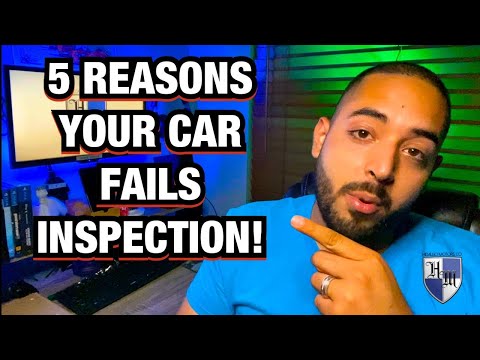 5 REASONS WHY YOUR CAR WON’T PASS INSPECTION! - HERE IS EVERYTHING THEY CHECK ON A STATE INSPECTION