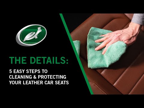 5 Easy Steps To Cleaning and Protecting Your Leather Car Seats