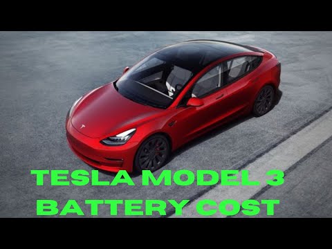 Decoding the Cost of Tesla Model 3 Battery Replacements: A Comprehensive Guide #electriicgear