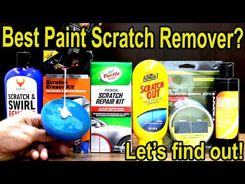 Best Car Paint Scratch Remover? Let&#039;s find out! Turtle Wax, Meguiar&#039;s, 3M, Nu Finish, Carfidant