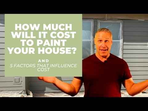 How Much Will it Cost to Paint Your House? (5 Factors that Influence Cost)