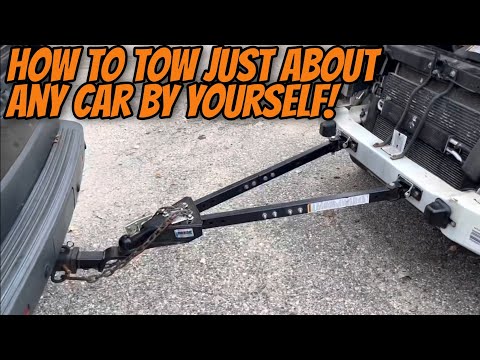 How to Use a Tow Bar on Any Vehicle and Why It Works , Why Towing a Vehicle Will Not Crash and burn!