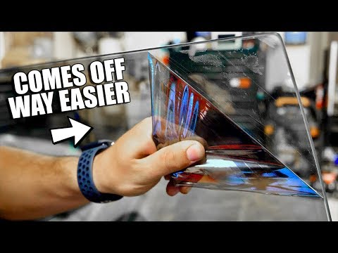 How to EASILY Remove Old Window Tint