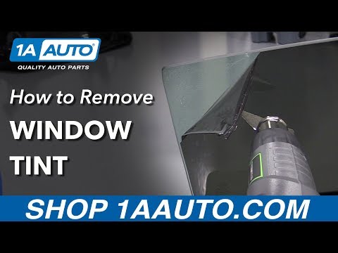How to Remove Window Tint (Full Guide)